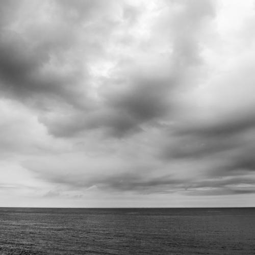 Clouds over sea